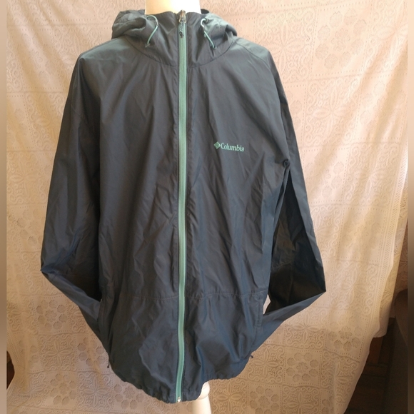 Columbia Jackets & Coats Columbia Mens Packable Rain Weather Resistant Hooded Jacket Rain